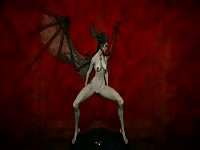 Demonic vampire masturbating her pussy hentai porn video