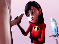 The incredibles hentai porn little girl jerking off a man's cock