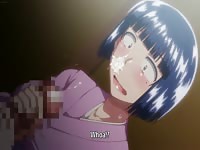 Sexy anime girl got her pussy filled up with old man's cum