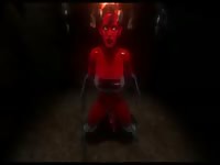 Demonic 3D lady loves giving boob jobs and masturbating