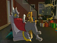 Old pervert dog hard fucking a young animal furry girl in hentai sex
