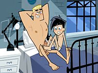 Curious cartoon boy masturbating masculine dudes huge dick