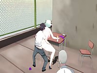 Wild hentai MILF getting wet and wild with hot young guy