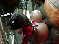 Big hentai monster fuck brutally fucking a busty babe